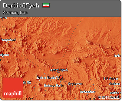 Political Map of Darbīdū'īyeh