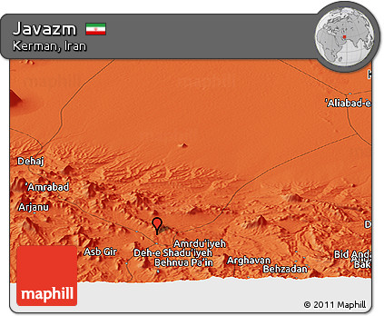 Political Panoramic Map of Javazm