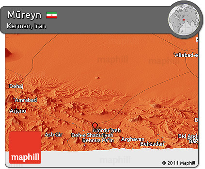 Political Panoramic Map of Mūreyn