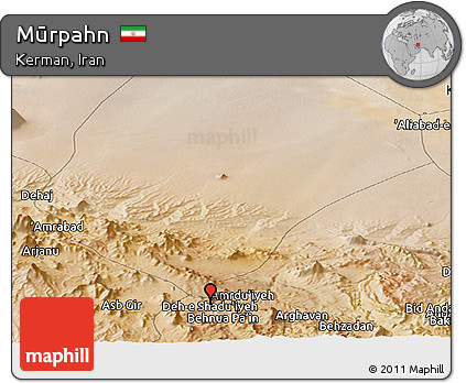 Satellite Panoramic Map of Mūrpahn