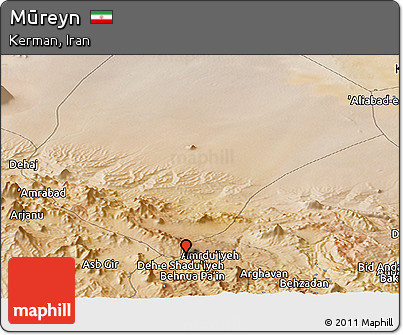 Satellite Panoramic Map of Mūreyn