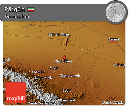 Physical 3D Map of Pātgūn