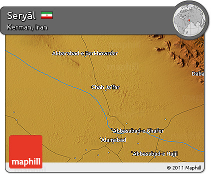 Physical 3D Map of Seryāl