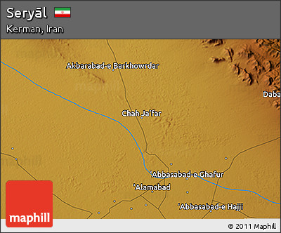 Physical 3D Map of Seryāl
