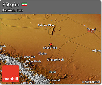 Physical 3D Map of Pātgūn