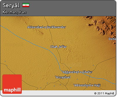 Physical 3D Map of Seryāl