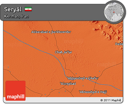 Political 3D Map of Seryāl