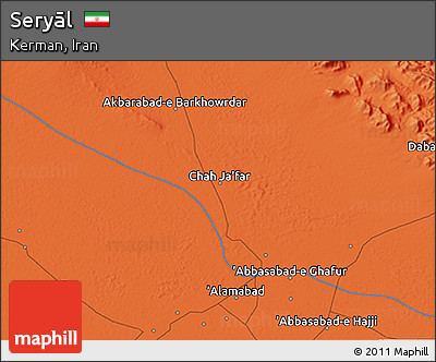 Political 3D Map of Seryāl