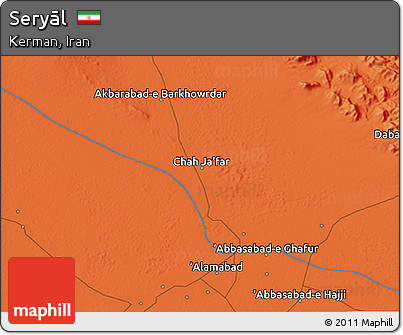 Political 3D Map of Seryāl
