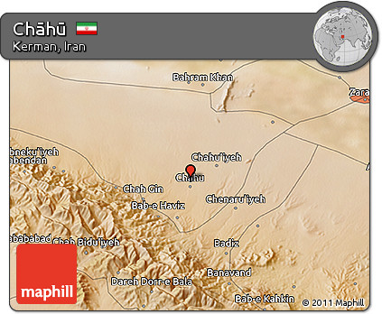 Satellite 3D Map of Chāhū
