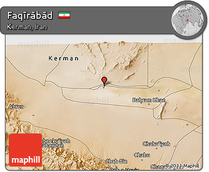 Satellite 3D Map of Faqīrābād