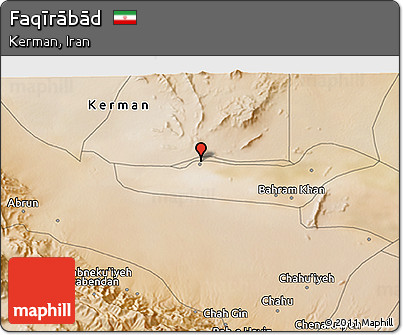 Satellite 3D Map of Faqīrābād