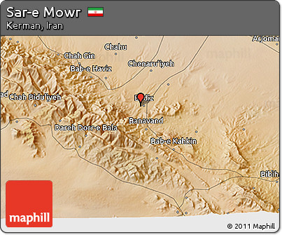 Satellite 3D Map of Sar-e Mowr