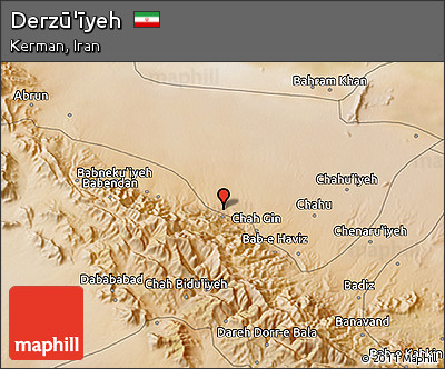 Satellite 3D Map of Derzū'īyeh