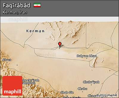 Satellite 3D Map of Faqīrābād