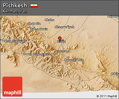 Satellite 3D Map of Pīshkesh