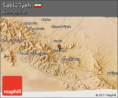 Satellite 3D Map of Sablū'īyeh