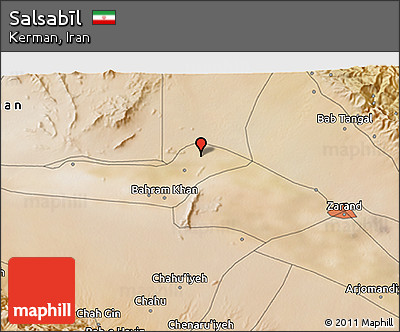 Satellite 3D Map of Salsabīl