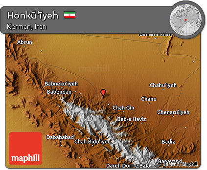 Physical Map of Honkū'īyeh