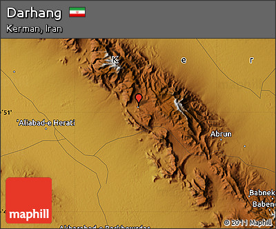 Physical Map of Darhang