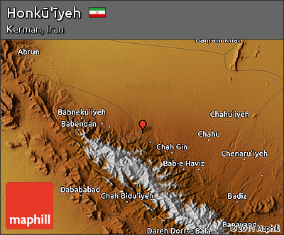 Physical Map of Honkū'īyeh