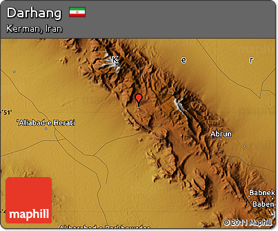 Physical Map of Darhang