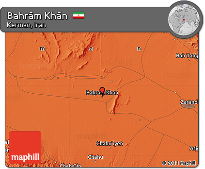 Political Map of Bahrām Khān