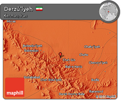 Political Map of Derzū'īyeh