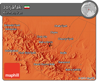 Political Map of Jorjāfak