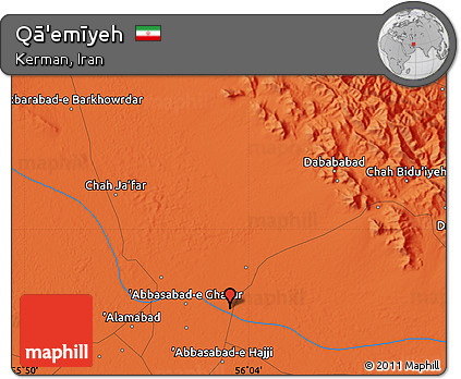Political Map of Qā'emīyeh