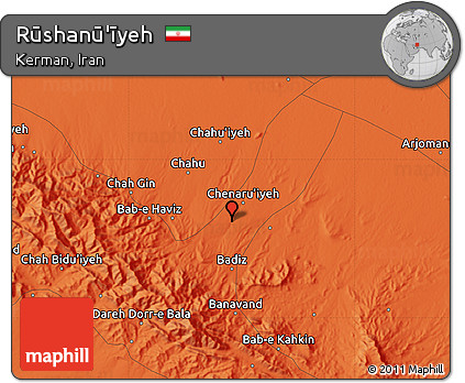 Political Map of Rūshanū'īyeh