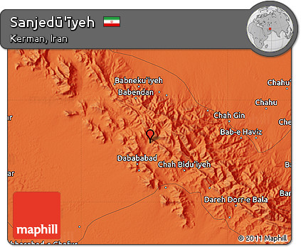Political Map of Sanjedū'īyeh