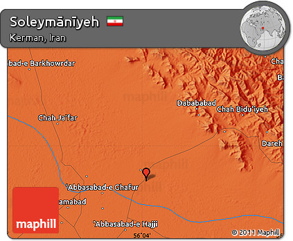 Political Map of Soleymānīyeh
