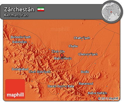 Political Map of Zārchestān