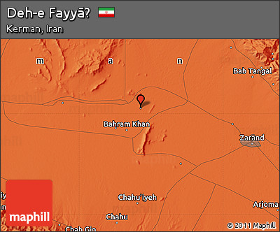Political Map of Deh-e Fayyāẕ
