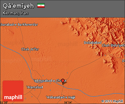 Political Map of Qā'emīyeh