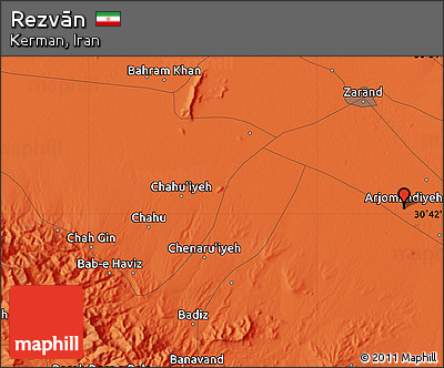 Political Map of Rezvān