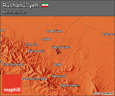 Political Map of Rūshanū'īyeh