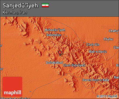 Political Map of Sanjedū'īyeh