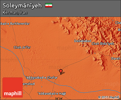 Political Map of Soleymānīyeh