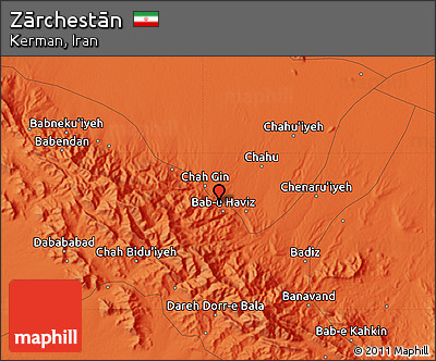 Political Map of Zārchestān