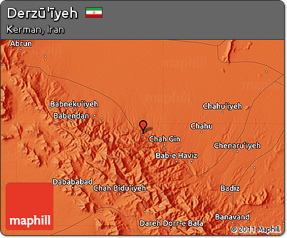 Political Map of Derzū'īyeh