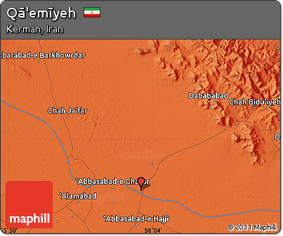 Political Map of Qā'emīyeh