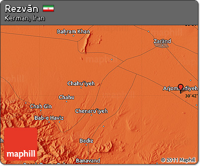 Political Map of Rezvān