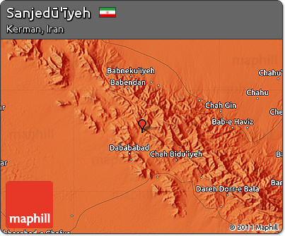 Political Map of Sanjedū'īyeh