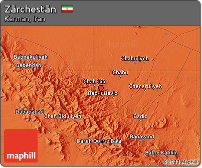 Political Map of Zārchestān