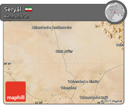 Satellite Map of Seryāl