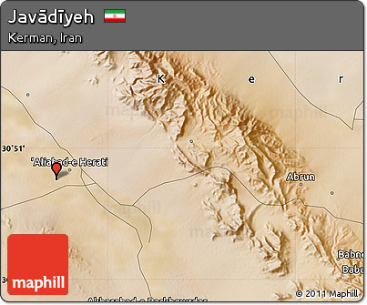 Satellite Map of Javādīyeh