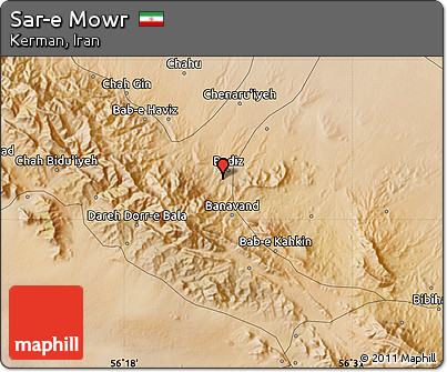 Satellite Map of Sar-e Mowr
