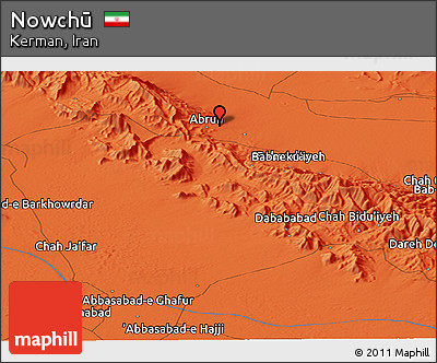Political Panoramic Map of Nowchū